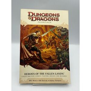 Dungeons & Dragons Essentials Heroes of the Fallen Lands 4th Ed RPG Book 2010